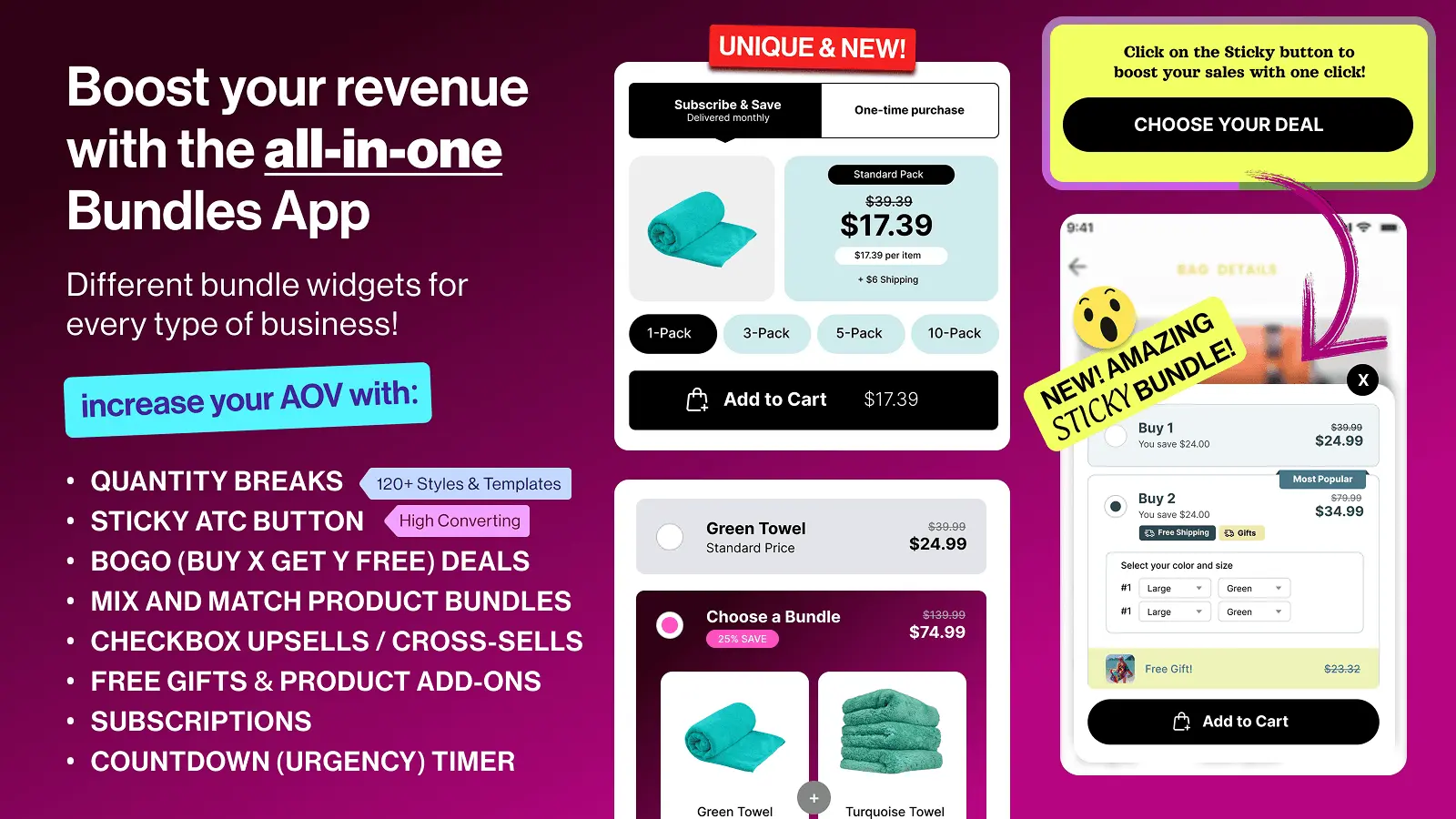 V Bundles product screenshot